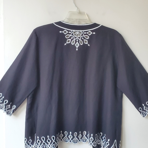 Bob Mackie Open Front Jacket - Picture 10 of 12